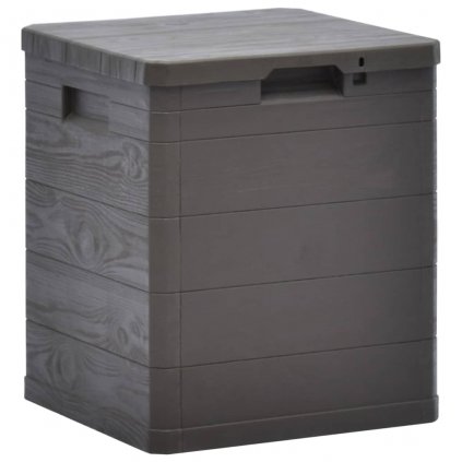 Venkovní úložný box - 90L - hnědý | 42,5x44x50 cm