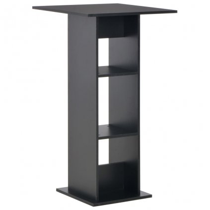 Barový stůl Hessen - 60x60x110 cm | černý