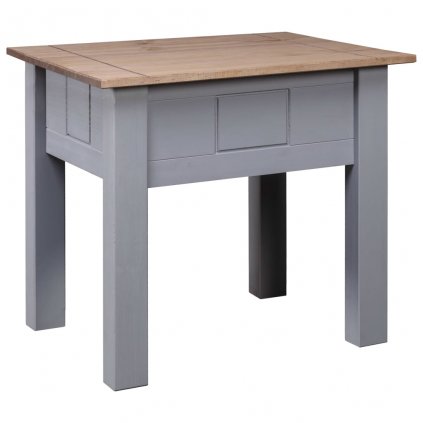 Noční stolek Ingred - šedý | 50,5x50,5x52,5 cm