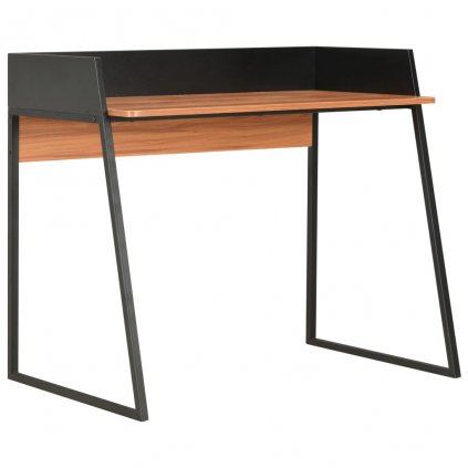 Psací stůl Krause - černý a hnědý | 90x60x88 cm