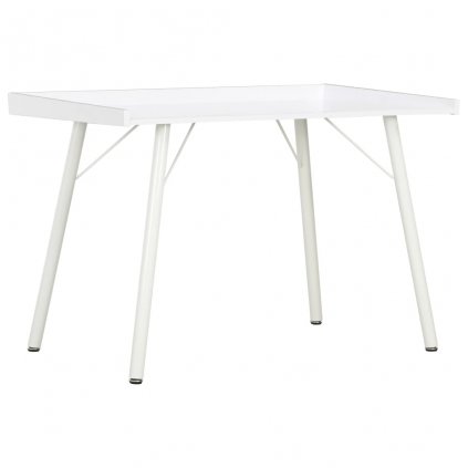 Psací stůl Kinter - 90x50x79 cm | bílý