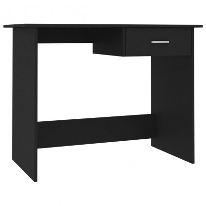 Psací stůl Rouh - černý | 100x50x76 cm