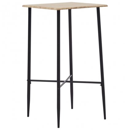 Barový stůl Sonoma - MDF - 60x60x111 cm | dub