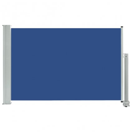 Zatahovací boční markýza/zástěna na terasu Ash - modrá | 60x300 cm