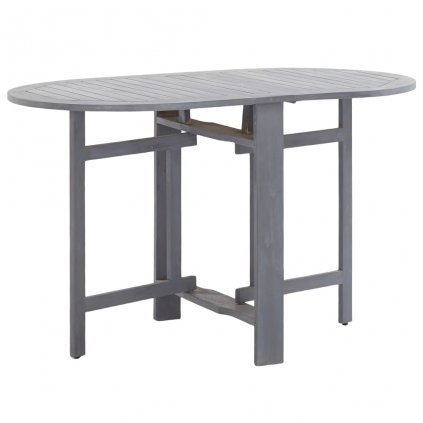 Zahradní stůl Sinni - šedý | 120x70x74 cm