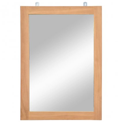 Nástěnné zrcadlo z masivního teaku | 50x70 cm