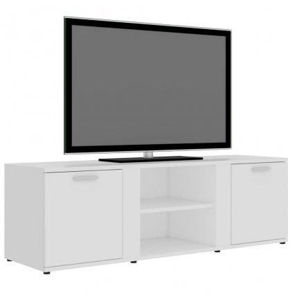 TV stolek Berkley - 120 x 34 x 37 cm | bílý