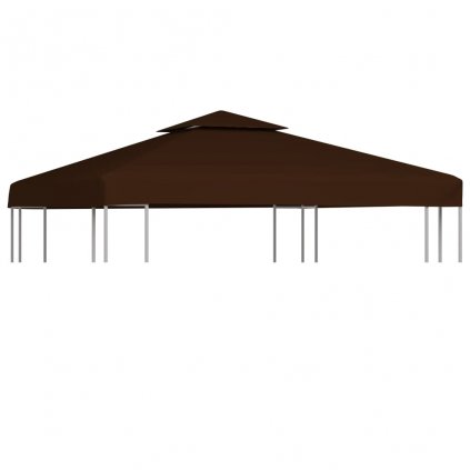 Náhradní střecha na altán - hnědá | 3x3 m