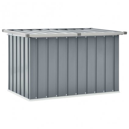 Zahradní úložný box Barnes - ocel - šedý | 109 x 67 x 65 cm