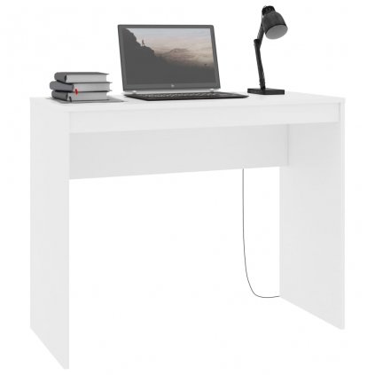 Psací stůl Claredon - bílý | 90x40x72 cm