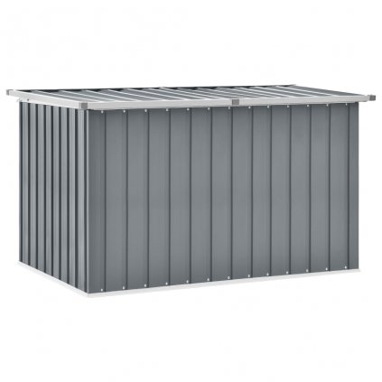 Zahradní úložný box Barnes - ocel - šedý | 149 x 99 x 93 cm