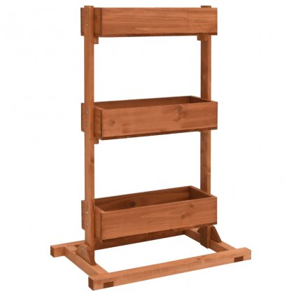 Vertikální truhlík -  jedlové dřevo | 52x30x78 cm