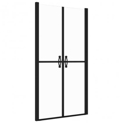 Sprchové dveře - čiré - ESG - 71x190 cm | černé