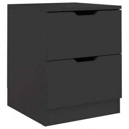 Noční stolek Joplin - 40x40x50 cm | černý