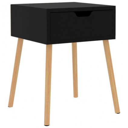 Noční stolek Bonhill - 40x40x56 cm | černý