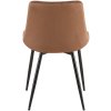 Jídelní židle Rahden - samet | hnědá