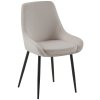 Jídelní židle Elmira - sametový potah | šedá