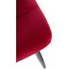 Jídelní židle Antibes - 4 kusy - samet | červená
