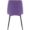 Jídelní židle Antibes - látka | lila