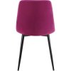 Jídelní židle Antibes - samet | lila