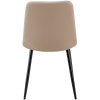 Jídelní židle Antibes - imitace kůže | taupe