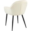 Jídelní židle Boise - samet | krémová