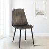 Jídelní židle Baxter - samet | antracit