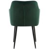 Jídelní židle Monett - samet | zelená
