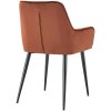 Jídelní židle Ferndale - samet | hnědá