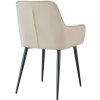 Jídelní židle Ferndale - samet | krémová