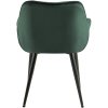 Jídelní židle Tanna - samet | zelená