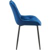 Jídelní židle Wallace - samet | modrá