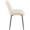 Jídelní židle Wallace - samet | krémová