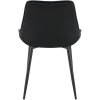 Jídelní židle Wallace - samet | černá