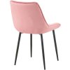 Jídelní židle Wallace - samet | růžová