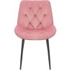 Jídelní židle Wallace - samet | růžová