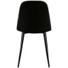 Jídelní židle Giverny - látka | černá