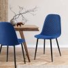 Jídelní židle Giverny - látka | modrá