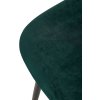 Jídelní židle Giverny - samet | zelená