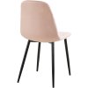 Jídelní židle Giverny - samet | růžová