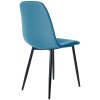 Jídelní židle Napier - látka | modrá