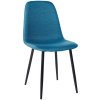Jídelní židle Napier - látka | modrá