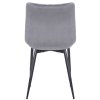 Jídelní židle Rahden - 2 kusy - samet | šedá