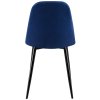 Jídelní židle Giverny - 4 kusy - látka | modrá