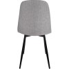 Jídelní židle Napier - látka | světle šedá