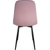 Jídelní židle Napier - samet | růžová