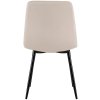 Jídelní židle Dijon - samet | krémová