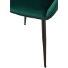 Jídelní židle Vessa - samet | zelená