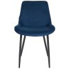 Jídelní židle Victoria - samet | modrá