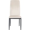 Jídelní židle Savino - samet | krémová